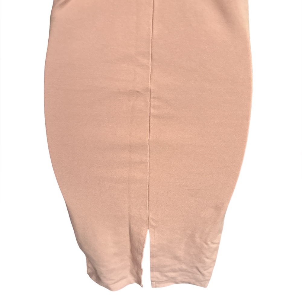 FOREVER 21 Blush Sleeveless Bodycon Midi Dress NWOT - Picture 7 of 7